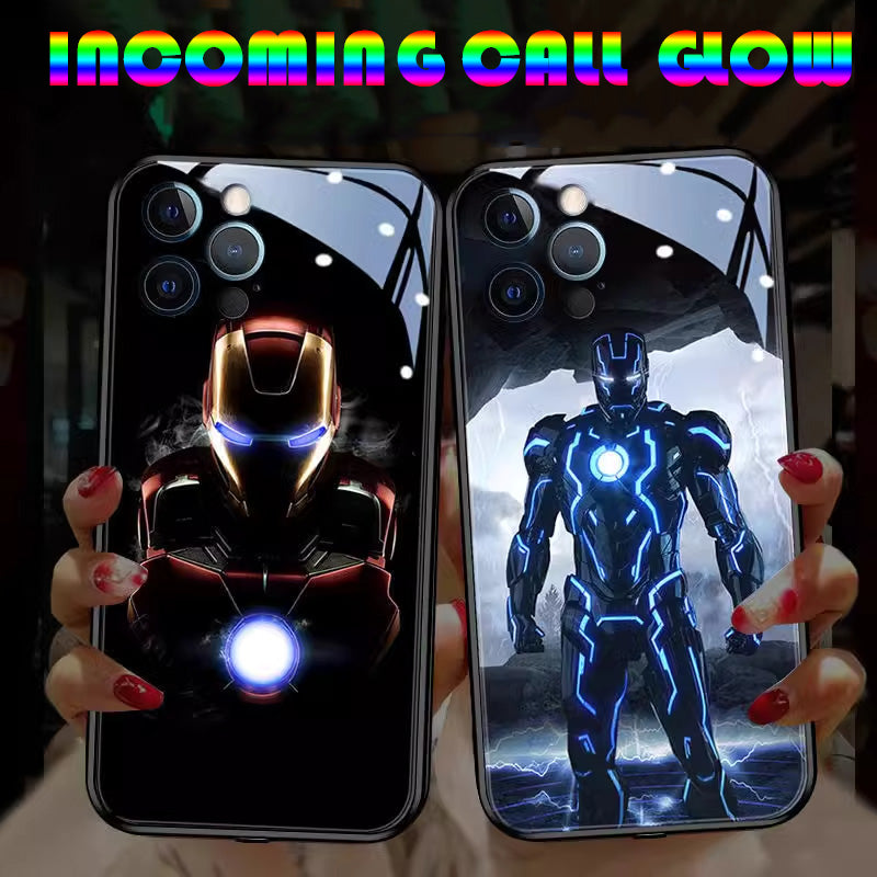 Lron Man Luminous Phone Case