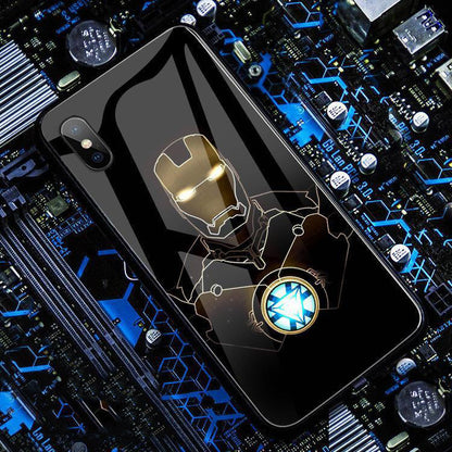 Lron Man Luminous Phone Case