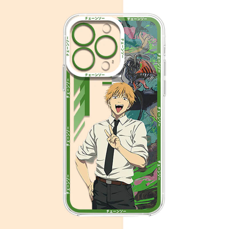 Anime Girl Cartoon Chainsaw demon phone case