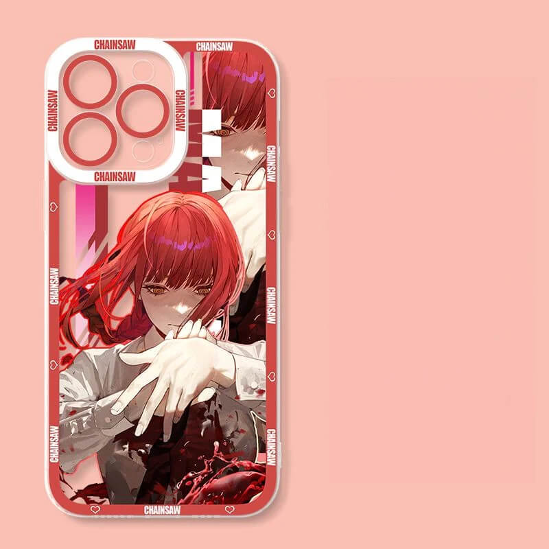 Anime Girl Cartoon Chainsaw demon phone case