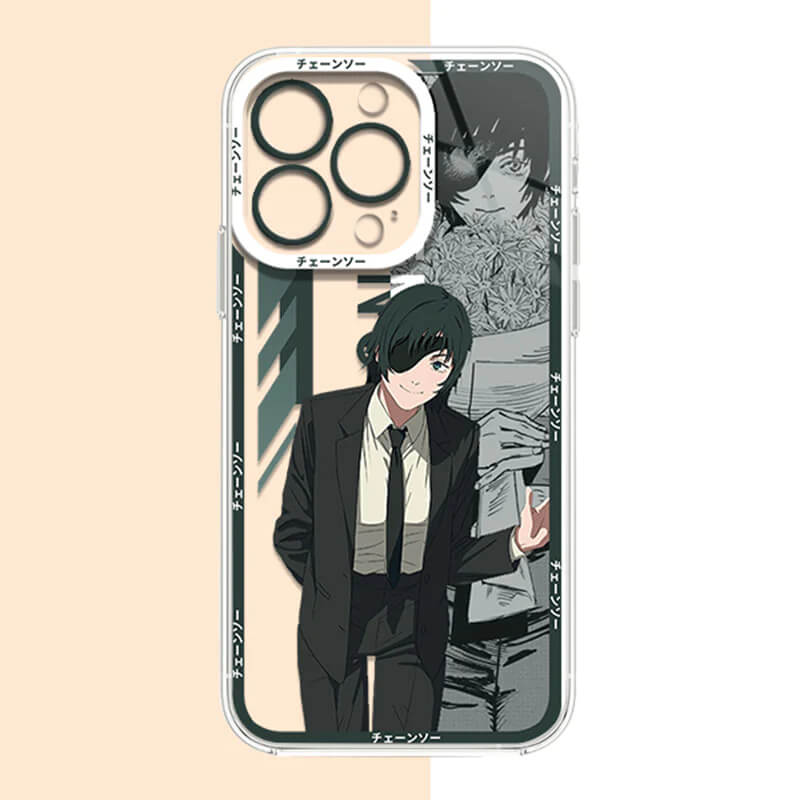 Anime Girl Cartoon Chainsaw demon phone case