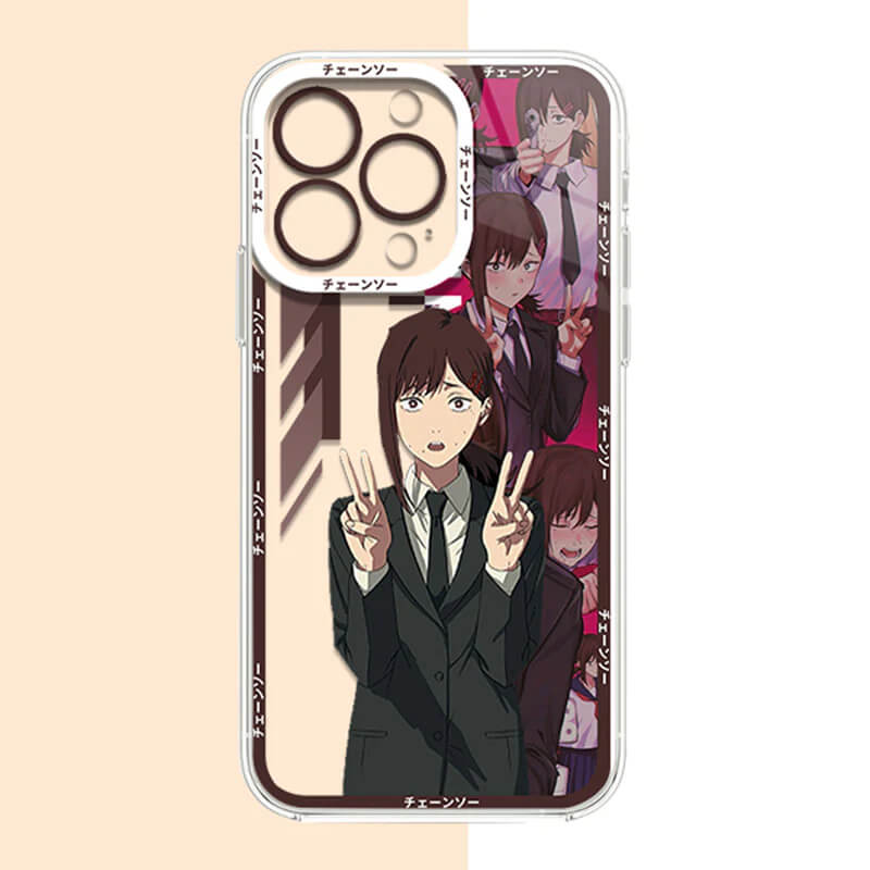 Anime Girl Cartoon Chainsaw demon phone case