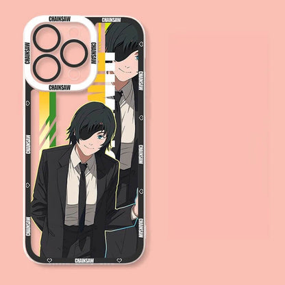 Anime Girl Cartoon Chainsaw demon phone case