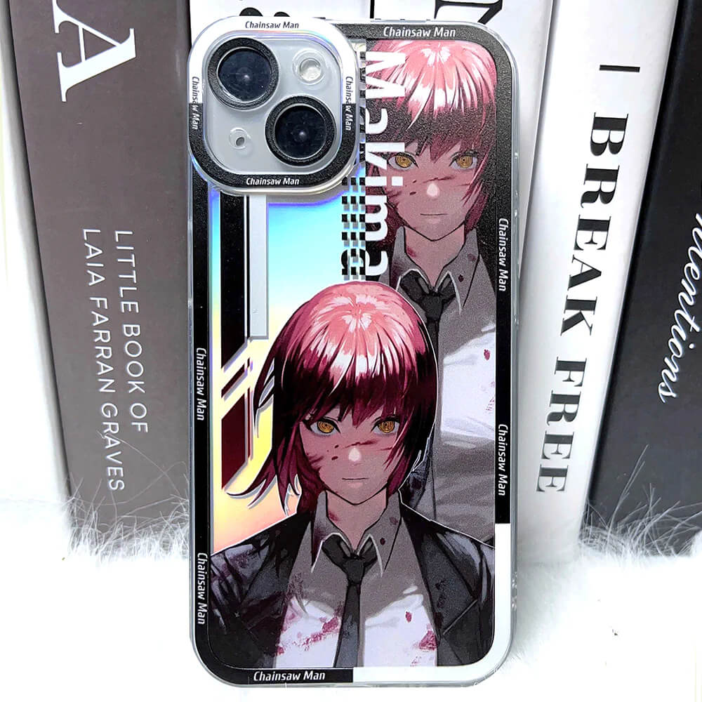 Anime Girl Cartoon Chainsaw demon phone case