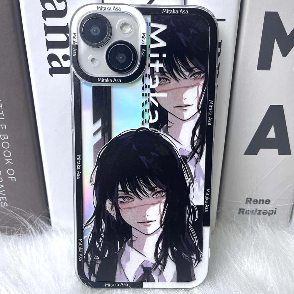 Anime Girl Cartoon Chainsaw demon phone case