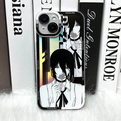 Anime Girl Cartoon Chainsaw demon phone case