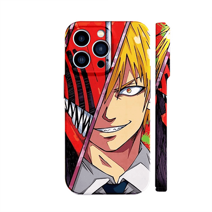 Anime Girl Cartoon Chainsaw demon phone case