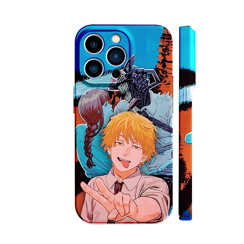 Anime Girl Cartoon Chainsaw demon phone case