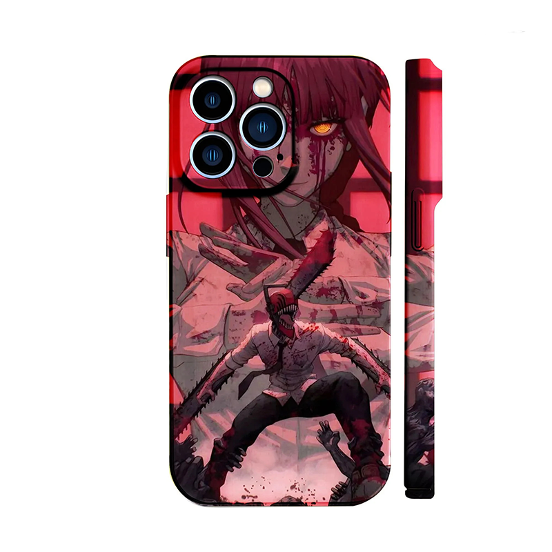 Anime Girl Cartoon Chainsaw demon phone case