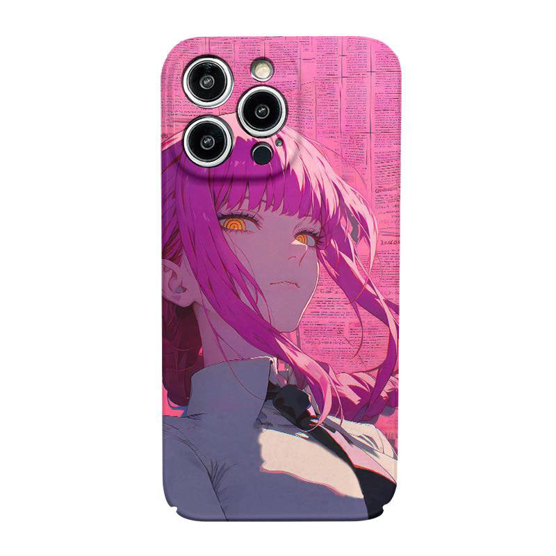 Anime Girl Cartoon Chainsaw demon phone case