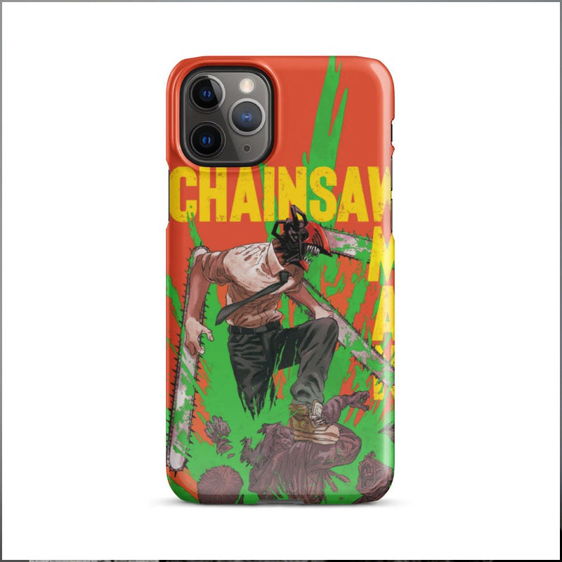 Anime Girl Cartoon Chainsaw demon phone case