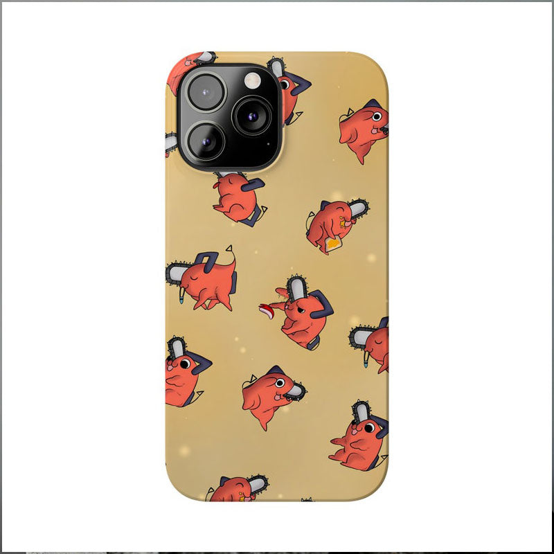 Anime Girl Cartoon Chainsaw demon phone case