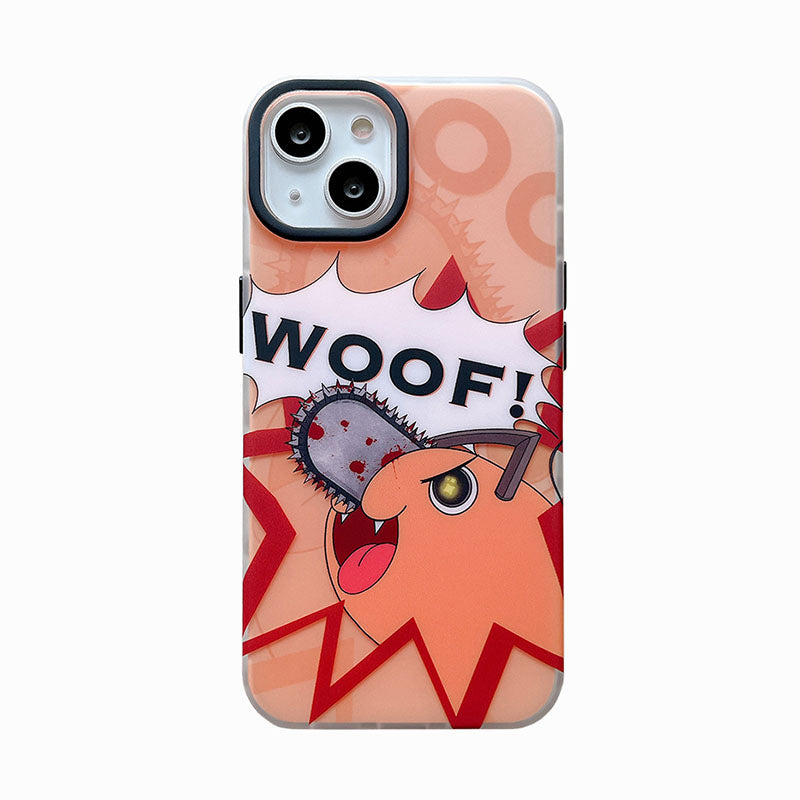 Anime Girl Cartoon Chainsaw demon phone case