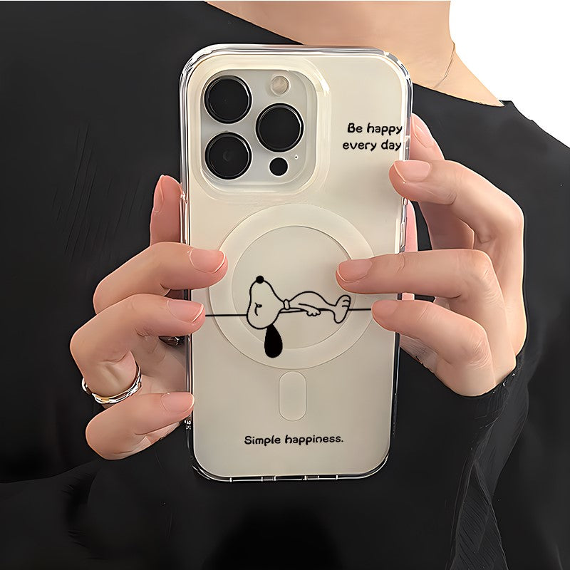 Snoopy MagSafe Compatible Phone Case