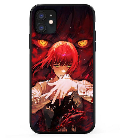 Anime Girl Cartoon Chainsaw demon phone case