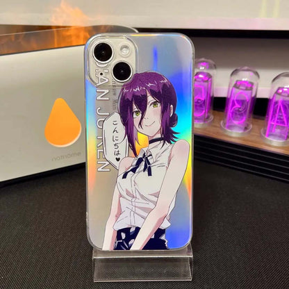 Anime Girl Cartoon Chainsaw demon phone case