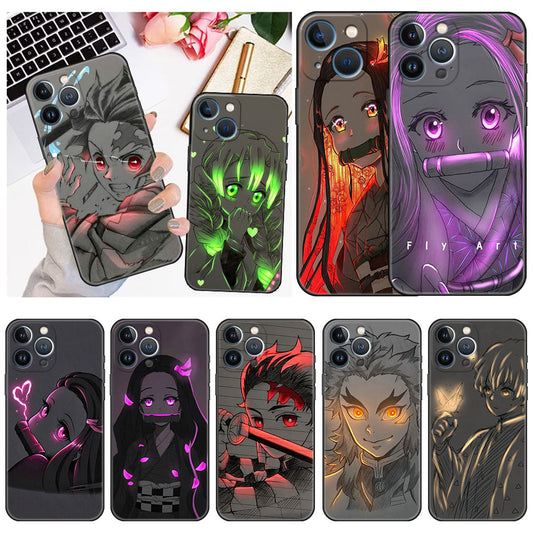 Handmade Kimetsu no Yaiba Demon Slayer Phone Case