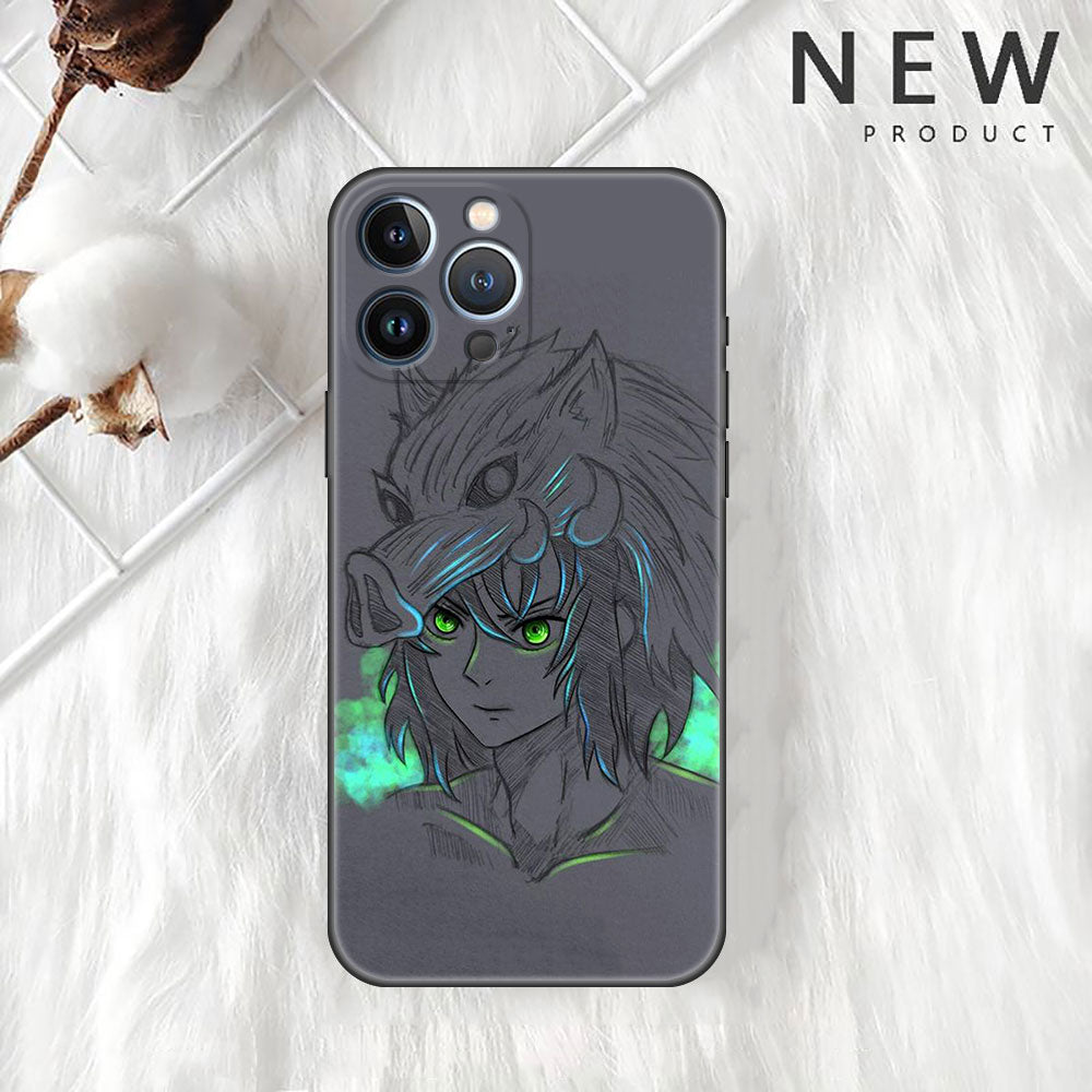 Handmade Kimetsu no Yaiba Demon Slayer Phone Case