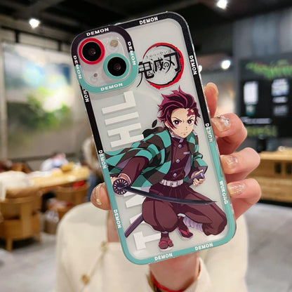 Handmade Kimetsu no Yaiba Demon Slayer Phone Case