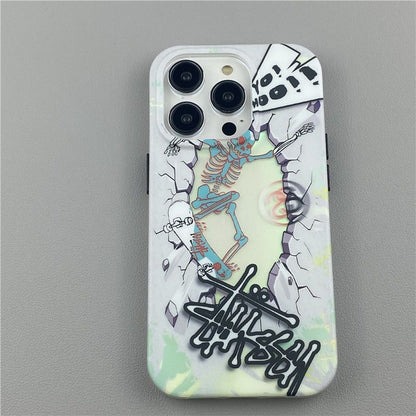 Halloween Skeleton Phone Case