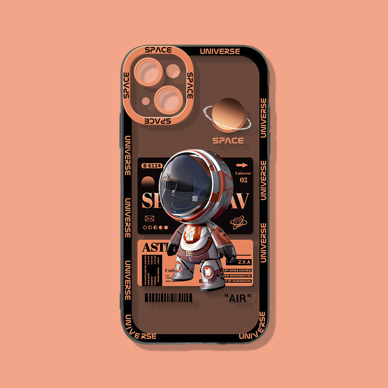 new original astronaut electroplated mobile phone case