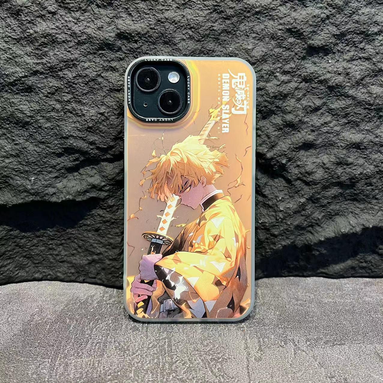 Handmade Kimetsu no Yaiba Demon Slayer Phone Case