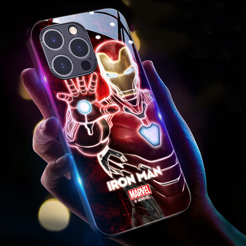 Lron Man Luminous Phone Case