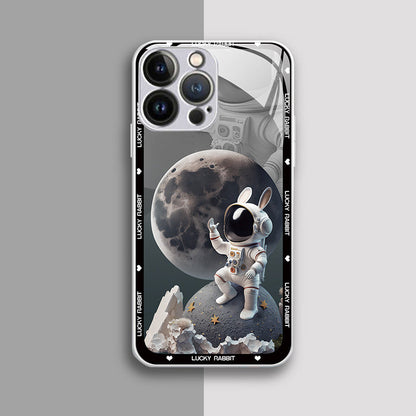 new original astronaut electroplated mobile phone case