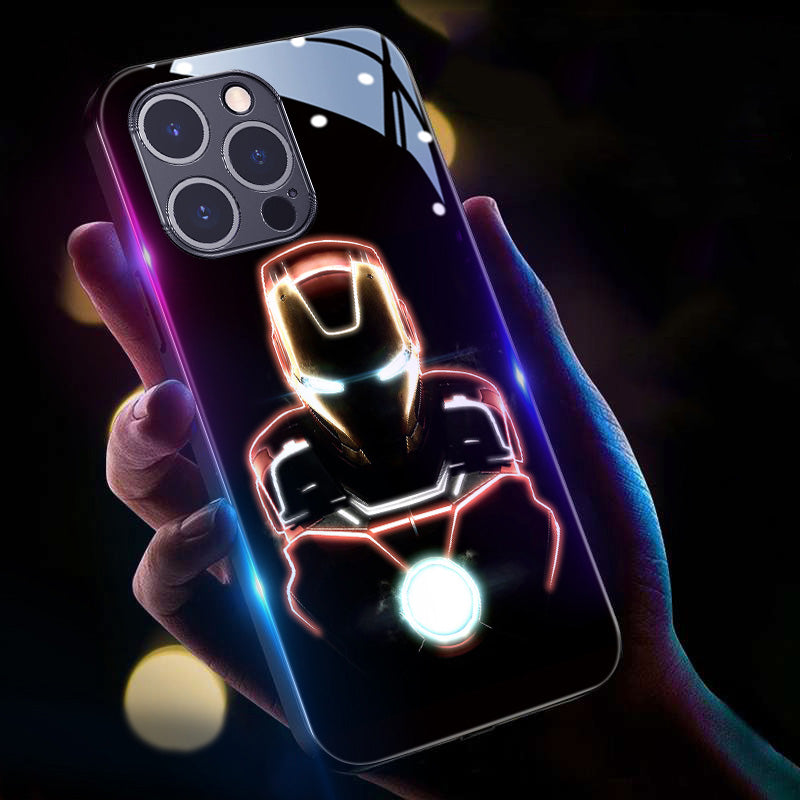 Lron Man Luminous Phone Case