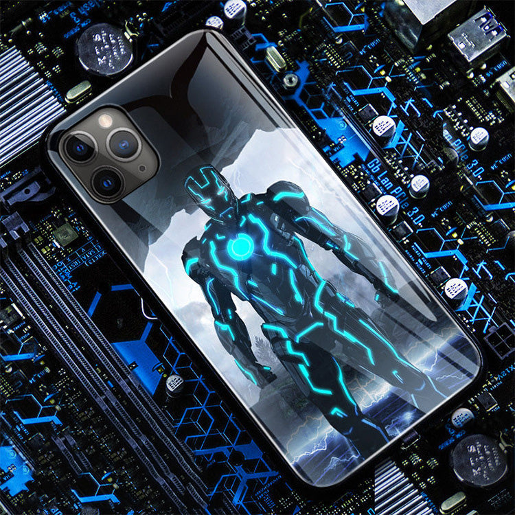 Lron Man Luminous Phone Case