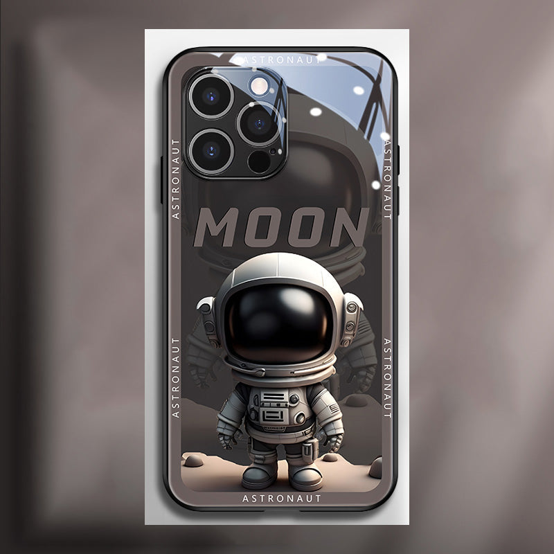 new original astronaut electroplated mobile phone case