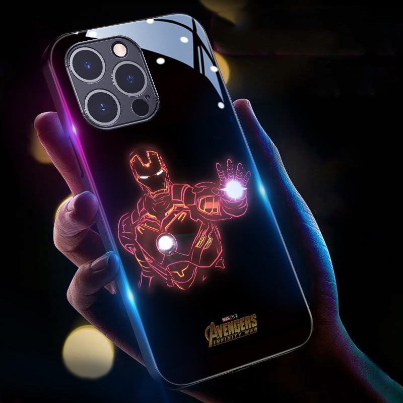 Lron Man Luminous Phone Case