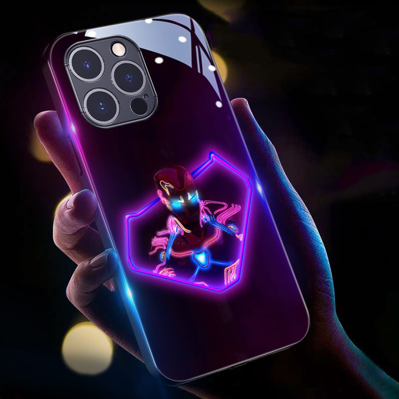 Lron Man Luminous Phone Case