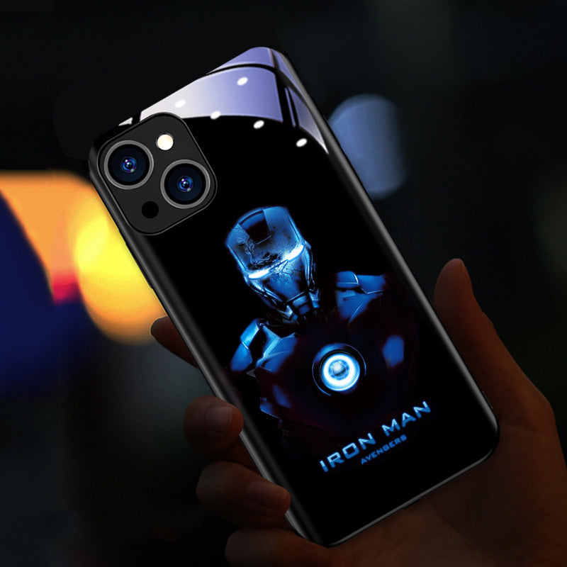 Lron Man Luminous Phone Case