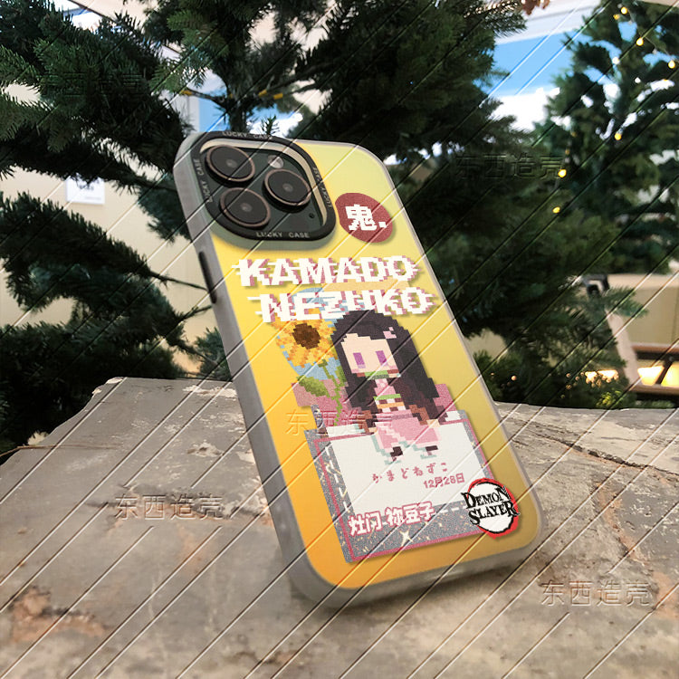 Handmade Kimetsu no Yaiba Demon Slayer Phone Case