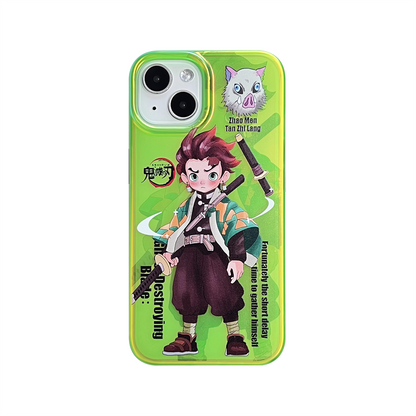 Handmade Kimetsu no Yaiba Demon Slayer Phone Case