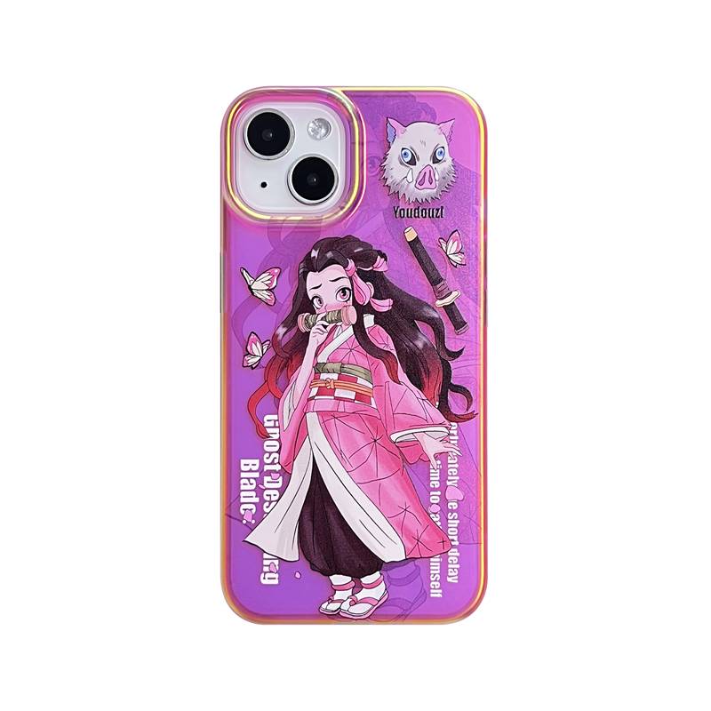 Handmade Kimetsu no Yaiba Demon Slayer Phone Case