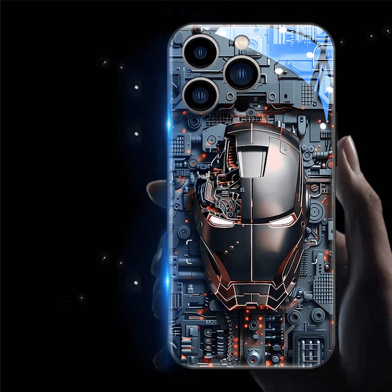 Lron Man Luminous Phone Case