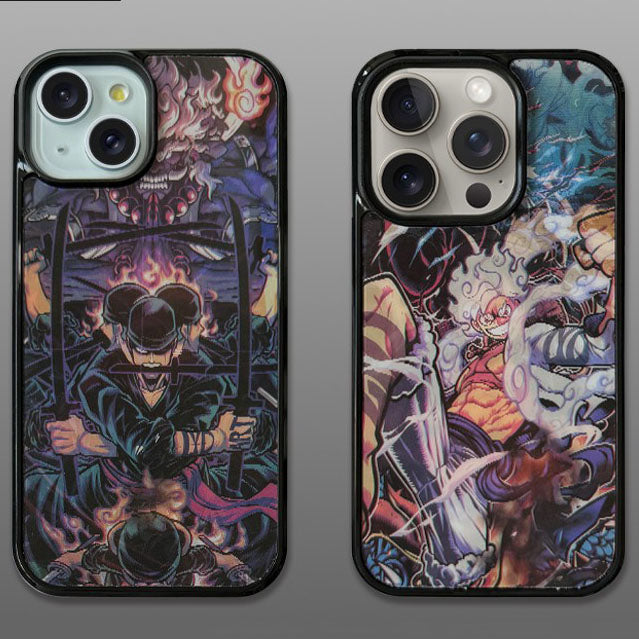 Anime 3D Gradient Phone Case