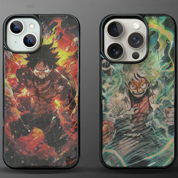 Anime 3D Gradient Phone Case